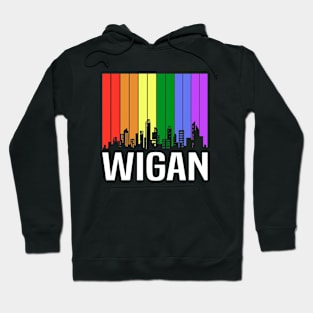 The Love For My City Wigan Great Gift For Everyone Who Likes This Place. Hoodie